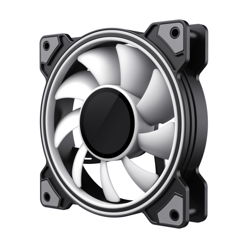 Gamemax Case Fan | DUAL RING INFINITY BK | Black