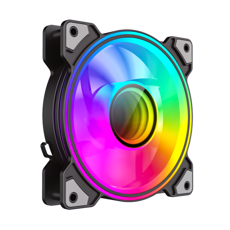 Gamemax Case Fan | DUAL RING INFINITY BK | Black