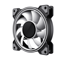 Gamemax Case Fan | DUAL RING INFINITY BK | Black