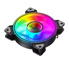 Gamemax Case Fan | DUAL RING INFINITY BK | Black