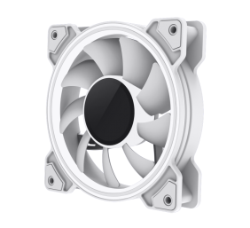 Gamemax Case Fan | DUAL RING INFINITY WH | White