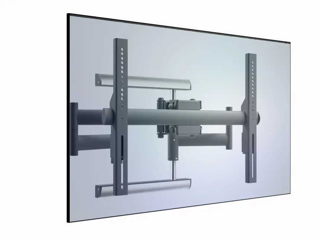 EDBAK Wall mount | Heavy Duty Swing Arm | Tilt | 42-98 " | Maximum weight (capacity) 120 kg | Black