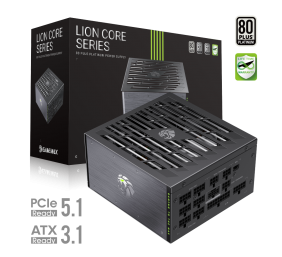 Gamemax PSU | LION CORE 1200P | 1200 W | Platinum | Full Modular