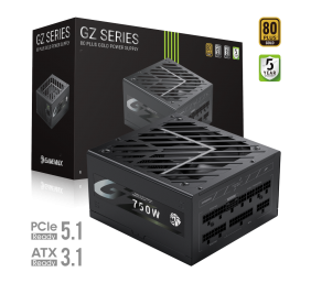 Gamemax PSU | GZ 750G | 750 W | Gold | Full Modular