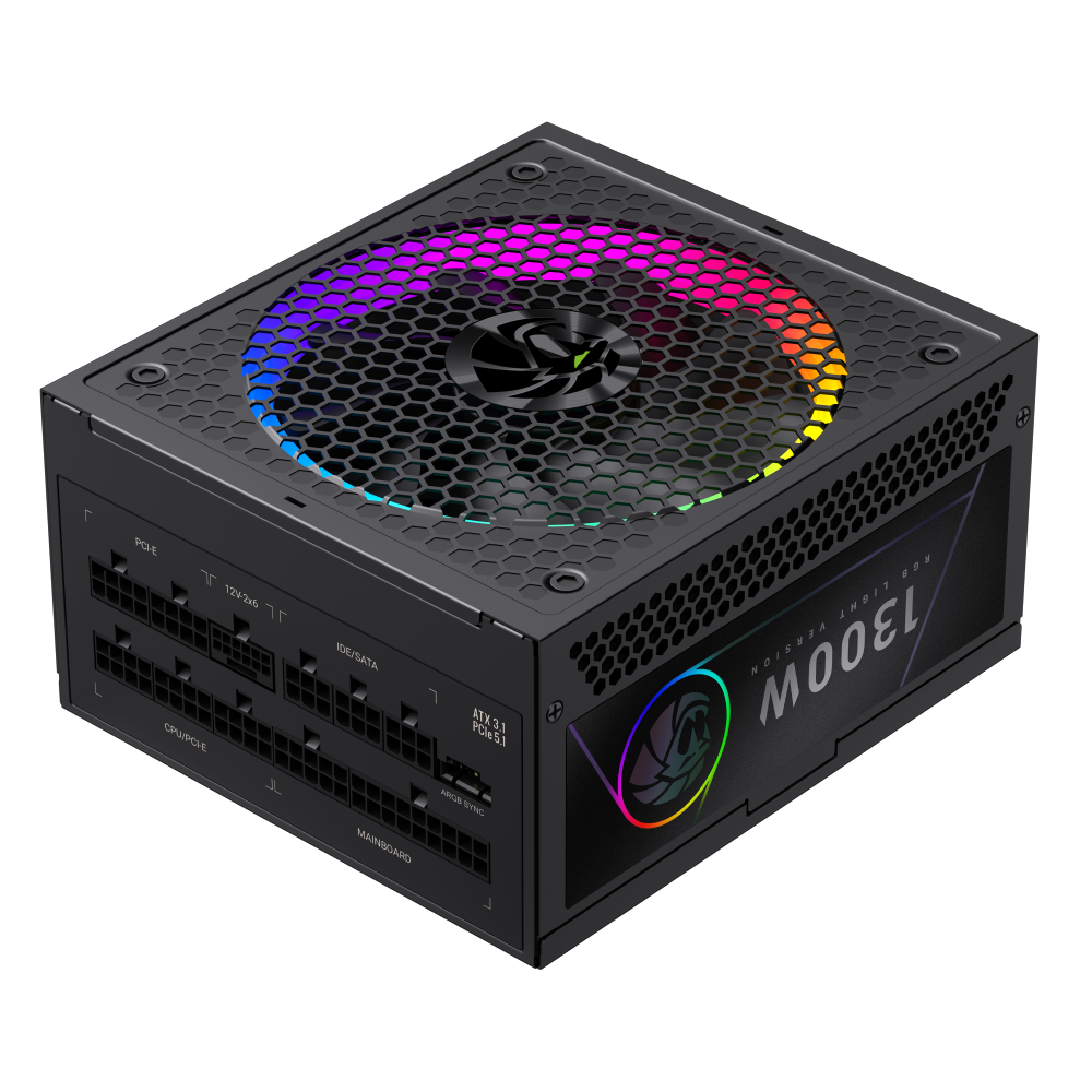 Gamemax PSU | RGB PRO 1300P | 1300 W | Platinum | Full Modular