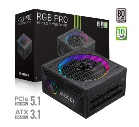 Gamemax PSU | RGB PRO 1300P | 1300 W | Platinum | Full Modular