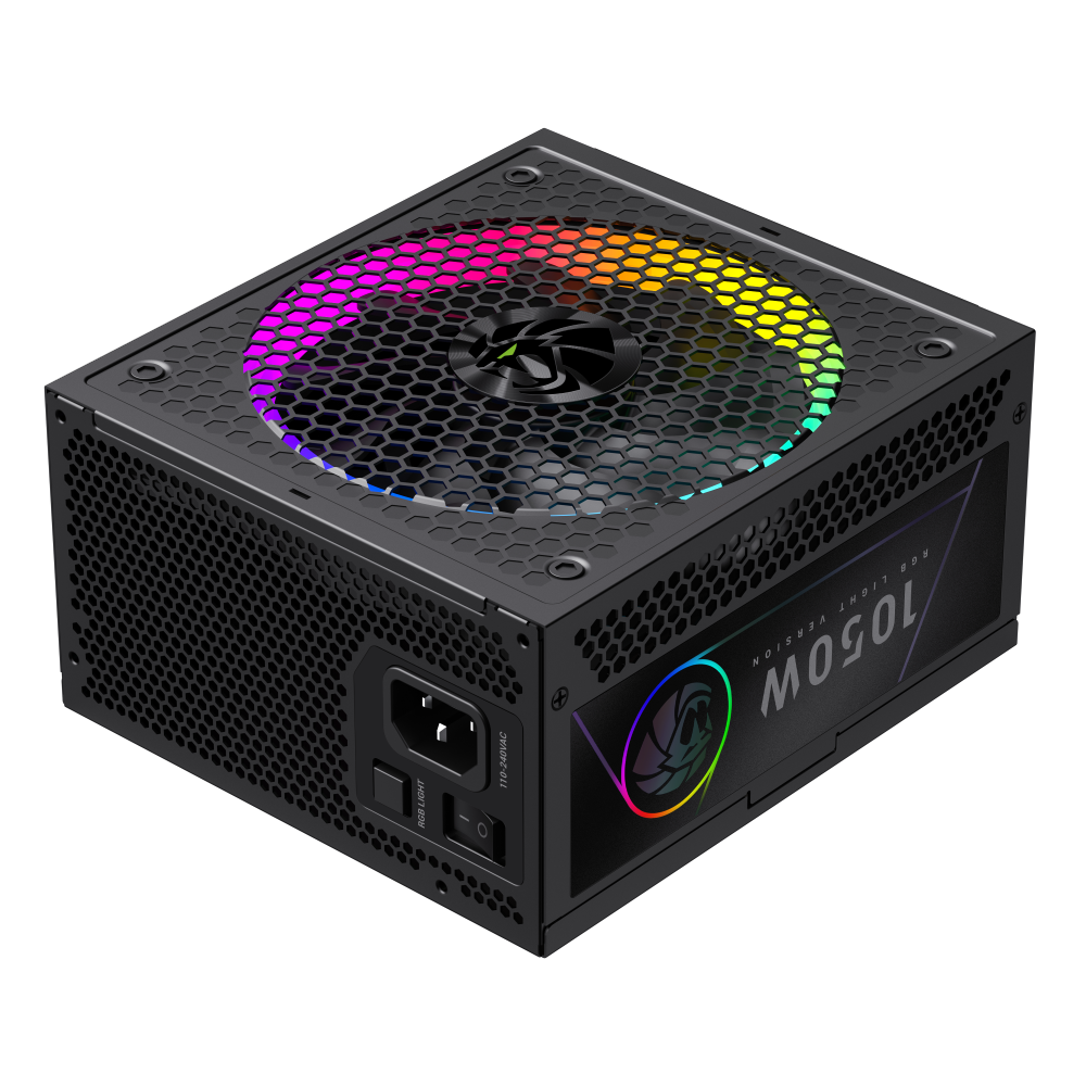 Gamemax PSU | RGB 1050G | 1050 W | Gold | Full Modular