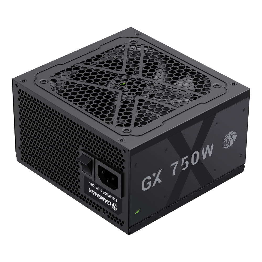 Gamemax PSU | GX 750GF | 750 W | Gold | Full Modular