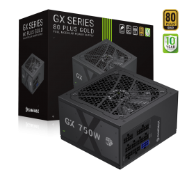 Gamemax PSU | GX 750GF | 750 W | Gold | Full Modular