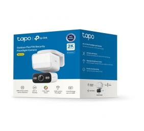 TP-LINK Tapo C710 | Pan/Tilt Security Floodlight Camera | 3 MP | F/2.0 | IP65 | H.264 | microSD up to 512 GB