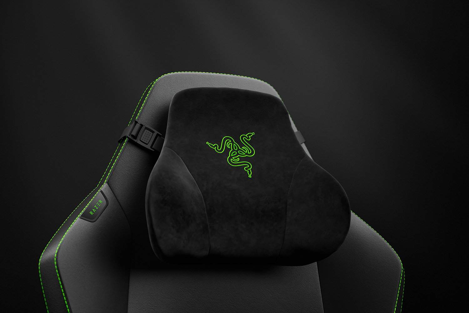Razer Ergonomic Gaming Chair with Breathable Comfort | Iskur V2 NewGen | Black/Green