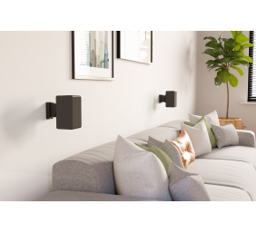 Vogels Wall mount | SWM 3021 Universal Speaker Wall Mount | Tilt, rotate | Maximum weight (capacity) 5 kg | Black
