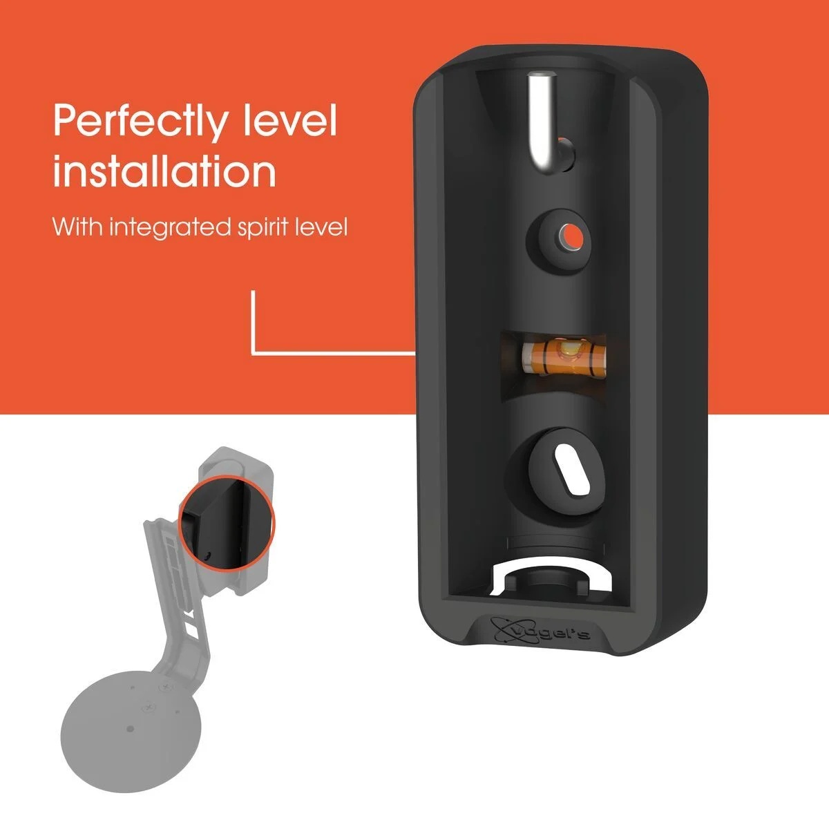 Vogels Wall mount | Speaker Wall Mount for Sonos Era 100 | Tilt, rotate | Maximum weight (capacity) 7 kg | Black