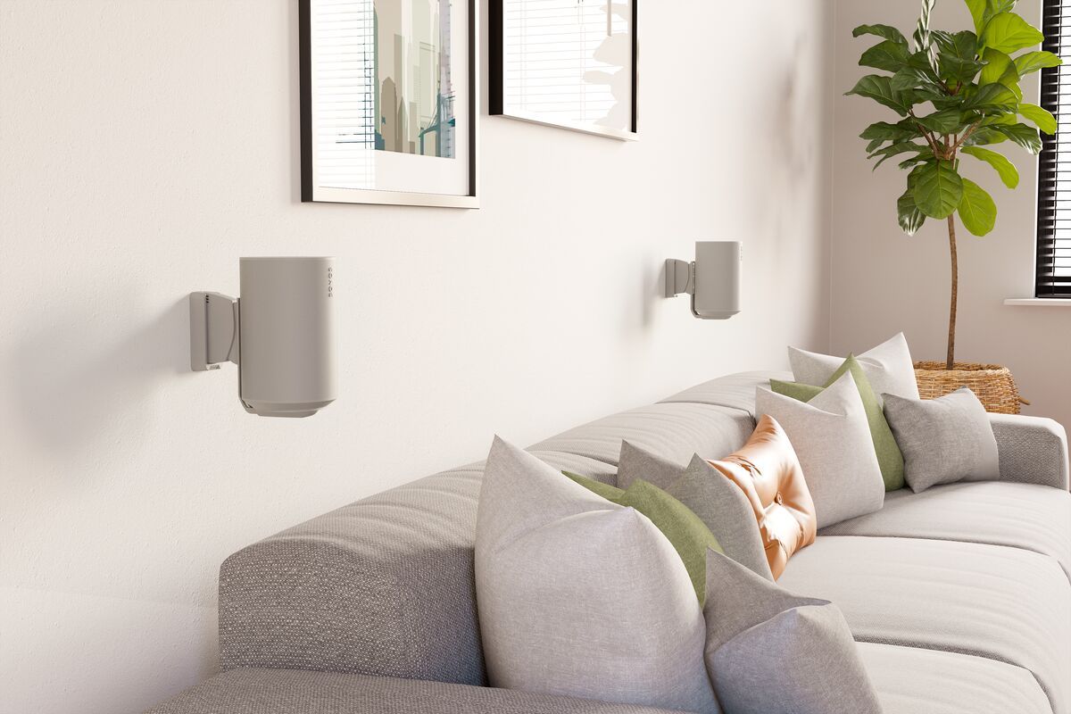 Vogels Wall mount | Speaker Wall Mount for Sonos Era 100 | Tilt, rotate | Maximum weight (capacity) 7 kg | White