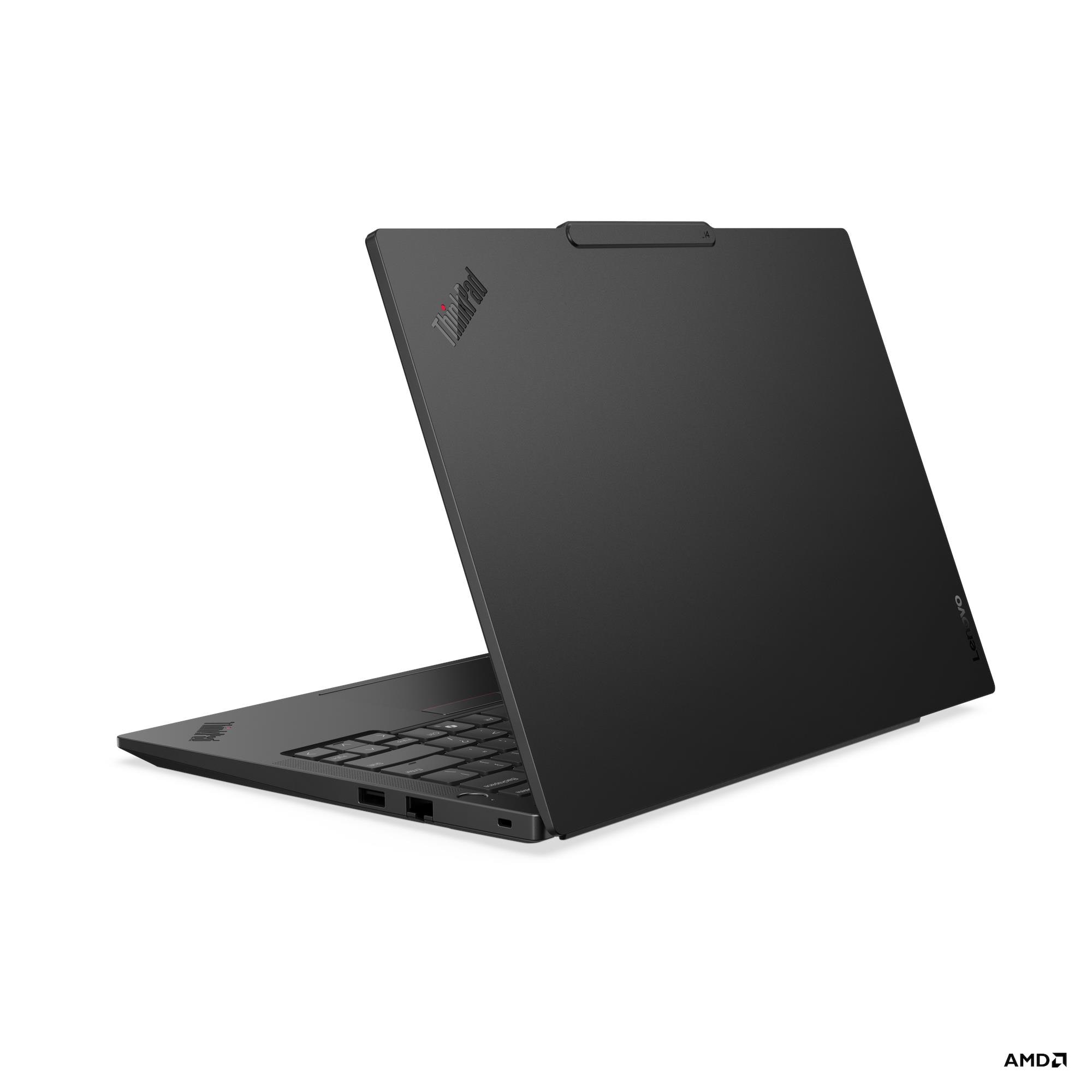 Lenovo ThinkPad E14 G7 AMD | Black | 14 " | IPS | WUXGA | 1920 x 1200 pixels | Anti-glare | AMD Ryzen 7 | 250 | 16 GB | SODIMM DDR5 | Solid-state drive capacity 512 GB | AMD Radeon 780M Graphics | Windows 11 Pro | 802.11ax | Bluetooth version 5.3 | Keyboa