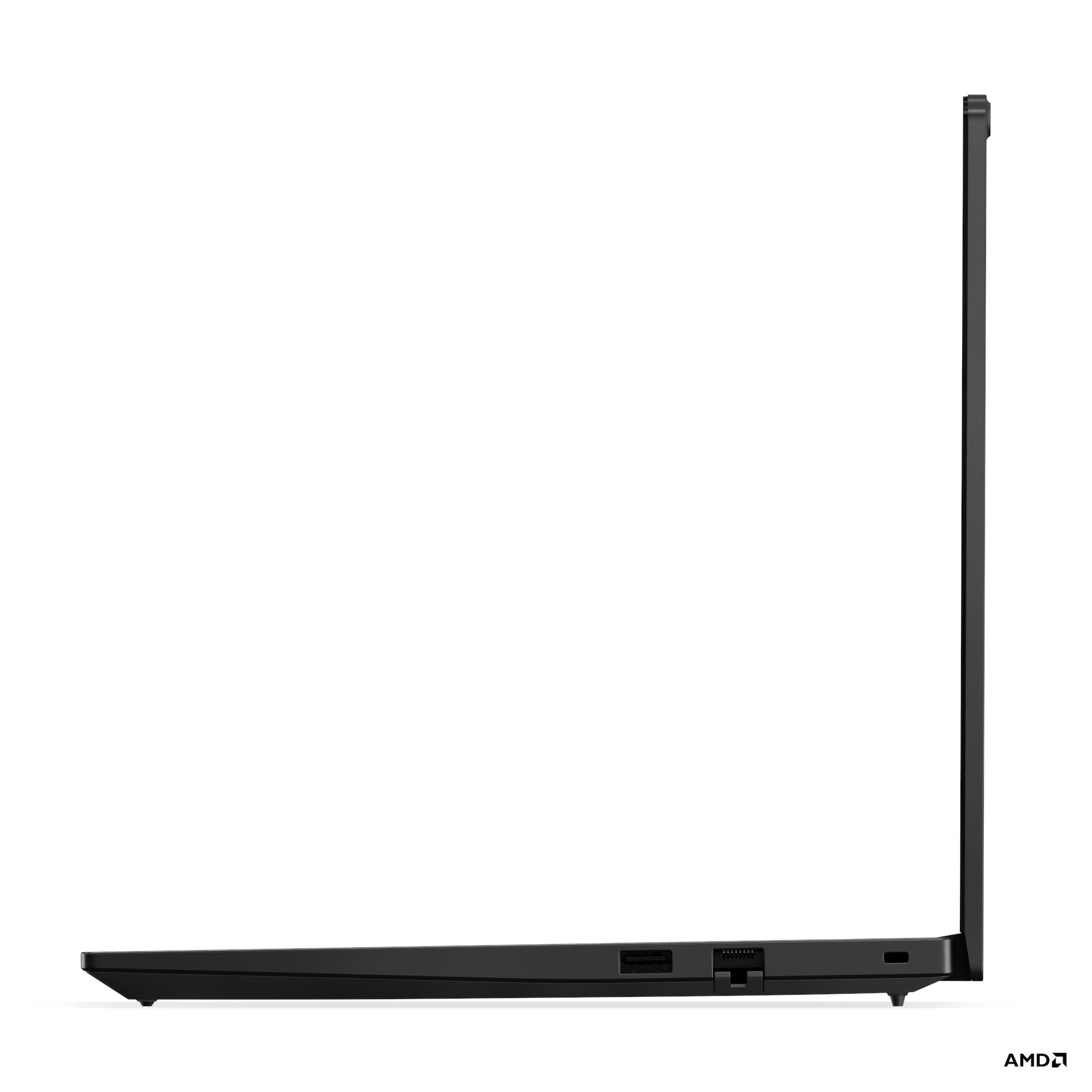 Lenovo ThinkPad E14 G7 AMD | Black | 14 " | IPS | WUXGA | 1920 x 1200 pixels | Anti-glare | AMD Ryzen 7 | 250 | 16 GB | SODIMM DDR5 | Solid-state drive capacity 512 GB | AMD Radeon 780M Graphics | Windows 11 Pro | 802.11ax | Bluetooth version 5.3 | Keyboa