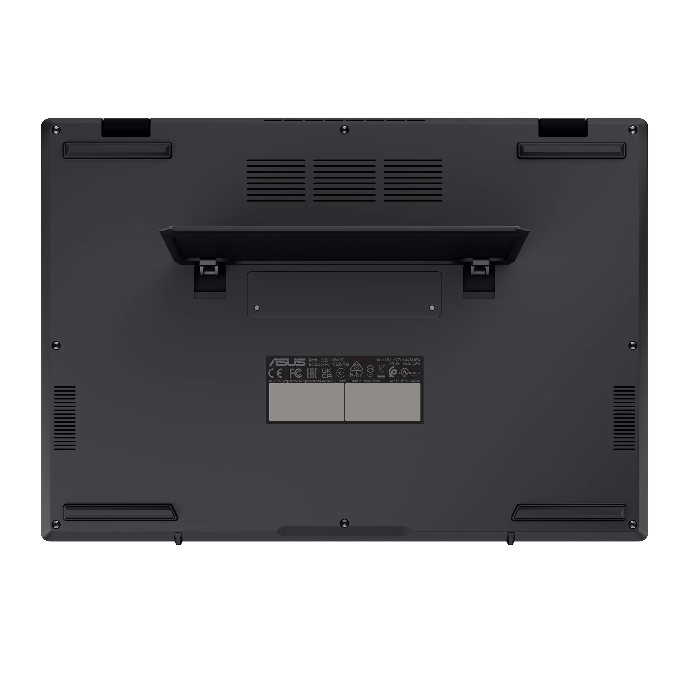 Asus Zenbook Duo UX8406CA-QL358X | Inkwell Gray | 14 " | OLED | Touchscreen | FHD | 1920 x 1200 pixels | 60 Hz | Glossy | Intel Core Ultra 7 | 255H | 16 GB | LPDDR5X | Solid-state drive capacity 1000 GB | Intel Arc Graphics | Windows 11 Pro | 802.11be | B