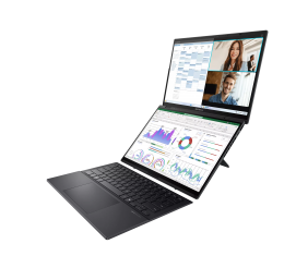 Asus Zenbook Duo UX8406CA-QL358X | Inkwell Gray | 14 " | OLED | Touchscreen | FHD | 1920 x 1200 pixels | 60 Hz | Glossy | Intel Core Ultra 7 | 255H | 16 GB | LPDDR5X | Solid-state drive capacity 1000 GB | Intel Arc Graphics | Windows 11 Pro | 802.11be | B