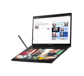 Asus Zenbook Duo UX8406CA-QL358X | Inkwell Gray | 14 " | OLED | Touchscreen | FHD | 1920 x 1200 pixels | 60 Hz | Glossy | Intel Core Ultra 7 | 255H | 16 GB | LPDDR5X | Solid-state drive capacity 1000 GB | Intel Arc Graphics | Windows 11 Pro | 802.11be | B