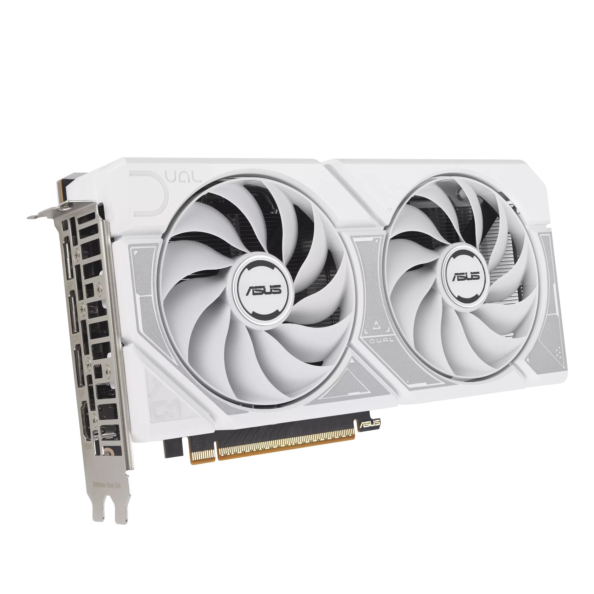 Asus Dual GeForce RTX 5060 White OC Edition 8GB GDDR7 | NVIDIA | 8 GB | GeForce RTX 5060 | GDDR7 | HDMI ports quantity 1 | PCI Express 5.0