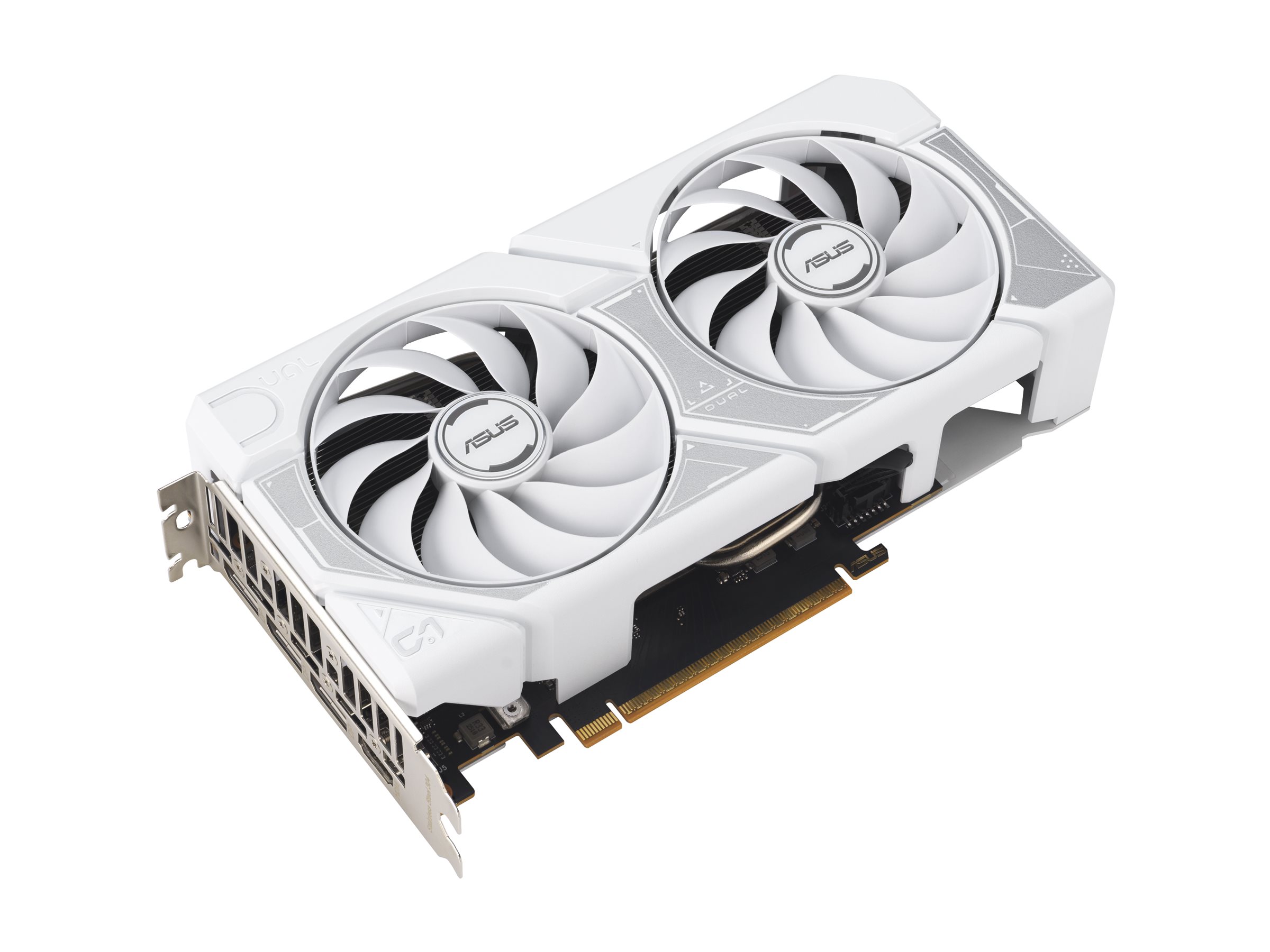Asus Dual GeForce RTX 5060 White OC Edition 8GB GDDR7 | NVIDIA | 8 GB | GeForce RTX 5060 | GDDR7 | HDMI ports quantity 1 | PCI Express 5.0