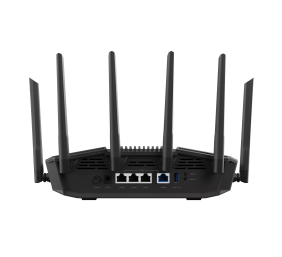 Asus BE9400 Tri-band WiFi 7 AiMesh Extendable Router | RT-BE90U | 802.11be | Ethernet LAN (RJ-45) ports 3 | Mesh Support Yes | MU-MiMO No | 4G/5G | Antenna type External