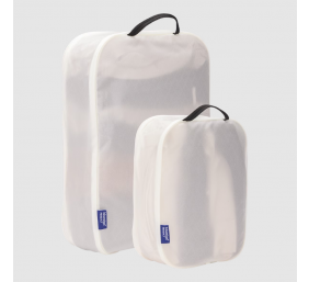 Thule Packing Cube Set, 1x Medium, 1x Small | Packing Cube | White