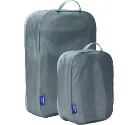 Thule Packing Cube Set, 1x Medium, 1x Small | Packing Cube | Pond Gray