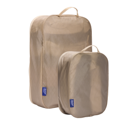 Thule Packing Cube Set, 1x Medium, 1x Small | Packing Cube | Gentle Beige