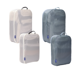 Thule Packing Cube, 2x Large, 2x Medium | Packing Cube | Pond Gray/White