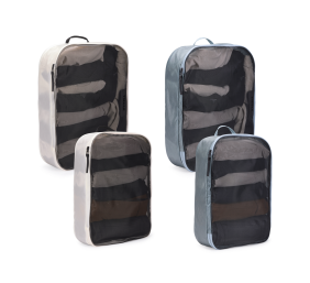 Thule Packing Cube, 2x Large, 2x Medium | Packing Cube | Pond Gray/White