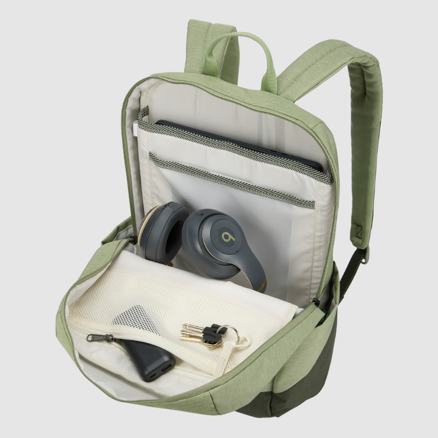 Thule Lithos | Fits up to size 16 " | Backpack | Quiet Green