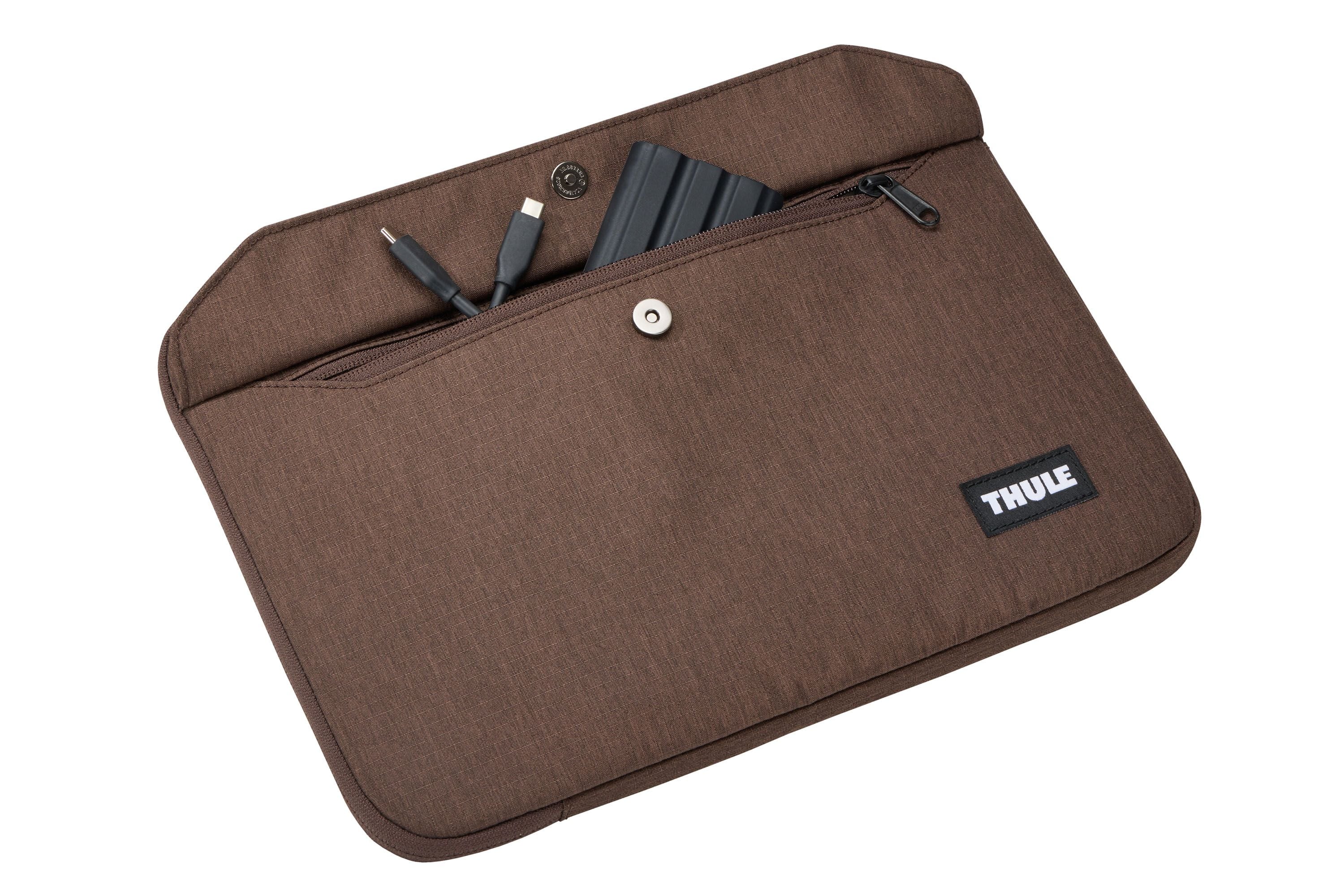 Thule Sleeve Lithos for MacBook Air 13" | Sleeve | Nuanced Brown