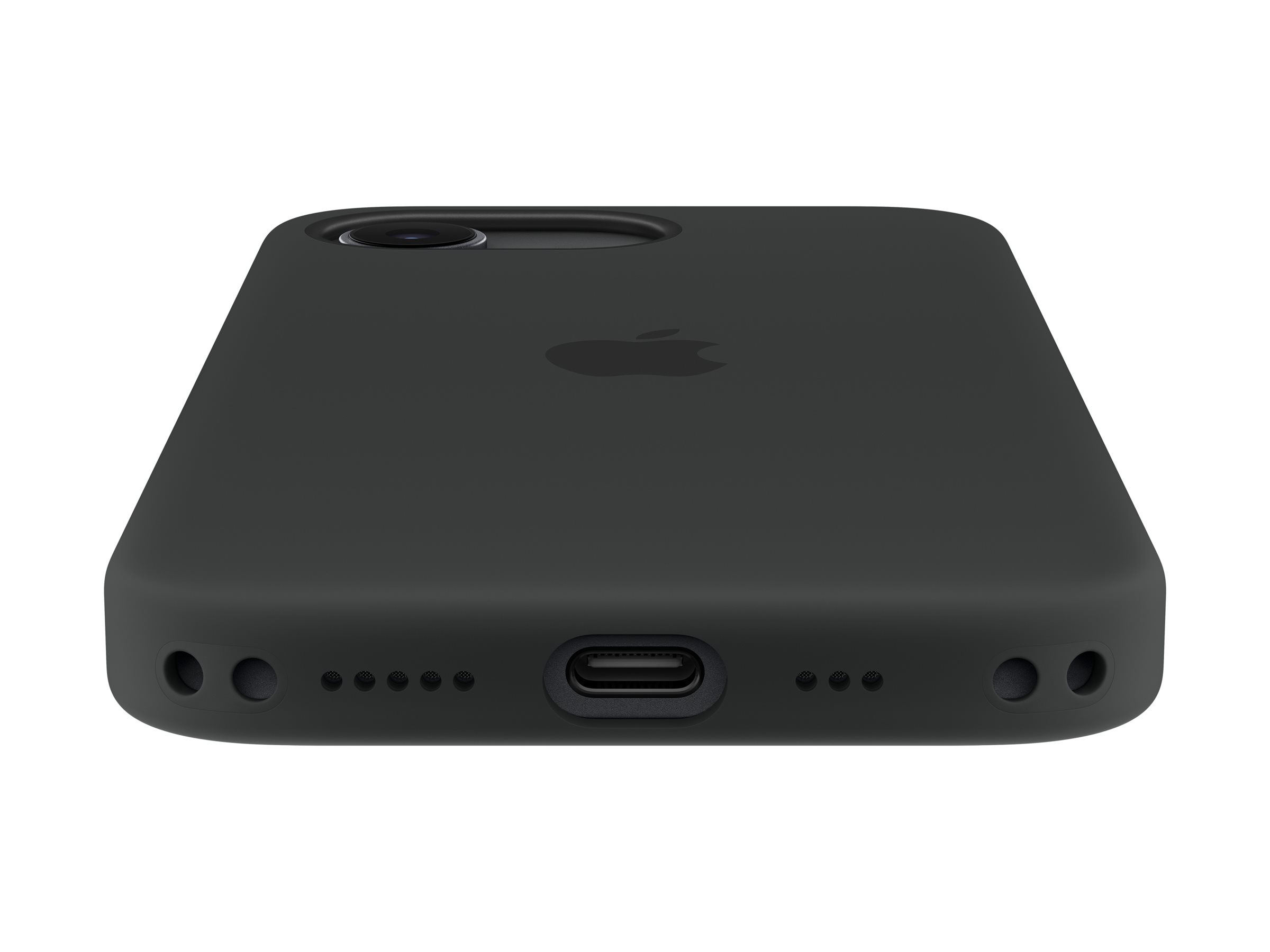 Apple iPhone 17e Silicone Case with MagSafe – Black | Apple