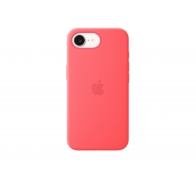 Apple iPhone 17e Silicone Case with MagSafe – Bright Guava | Apple