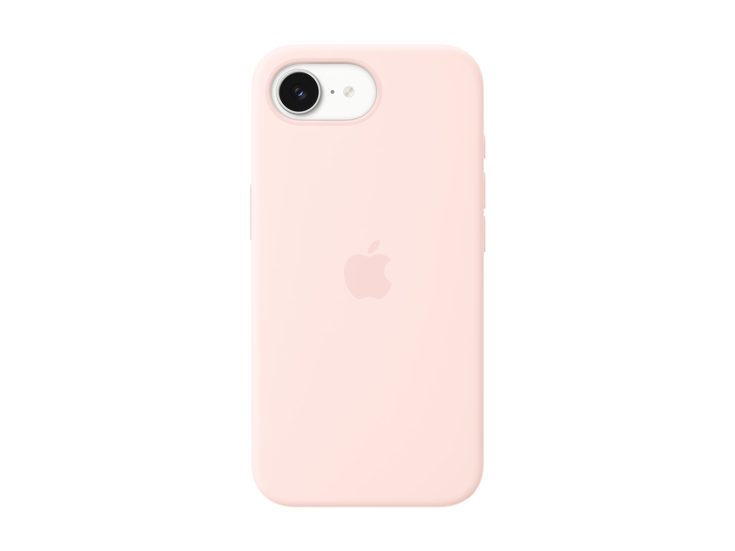 Apple iPhone 17e Silicone Case with MagSafe – Soft Pink | Apple