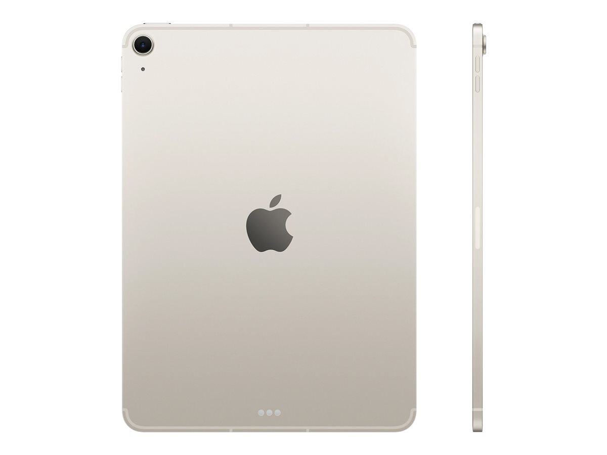Apple | iPad Air Wi-Fi + Cellular | Starlight | 11 " | 2360 x 1640 pixels | IPS | Apple | 12 GB | M4 | 256 GB | 3G | 4G | 5G | Wi-Fi | Front camera | 12 MP | Rear camera | 12 MP | Bluetooth | 6.0 | iPadOS | 26