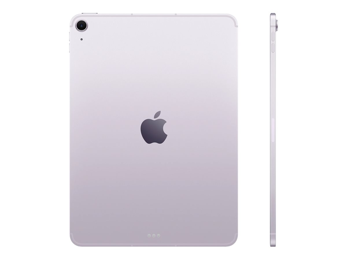Apple | iPad Air Wi-Fi + Cellular | Purple | 11 " | 2360 x 1640 pixels | IPS | Apple | 12 GB | M4 | 512 GB | 3G | 4G | 5G | Wi-Fi | Front camera | 12 MP | Rear camera | 12 MP | Bluetooth | 6.0 | iPadOS | 26