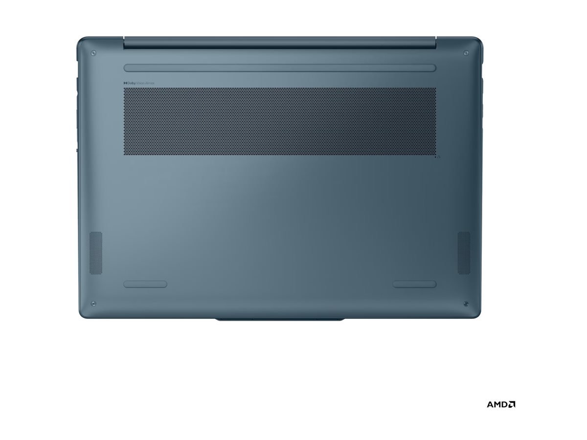 Lenovo Yoga Slim 7 14AKP10 AMD | Tidal Teal | 14 " | OLED | WUXGA | 1920 x 1200 pixels | Glossy | AMD Ryzen AI 5 | 340 | 16 GB | Soldered LPDDR5 | Solid-state drive capacity 512 GB | AMD Radeon 840M Graphics | Windows 11 Home | 802.11be | Bluetooth versio