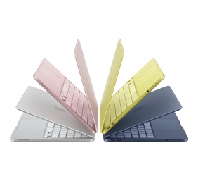 Apple MacBook Neo | Indigo | 13 " | 2408 x 1506 pixels | Apple A18 Pro | 8 GB | Solid-state drive capacity 512 GB | Apple A18 Pro chip 6-core CPU/5-core GPU | macOS | 802.11ax | Bluetooth version 6 | Keyboard language International English