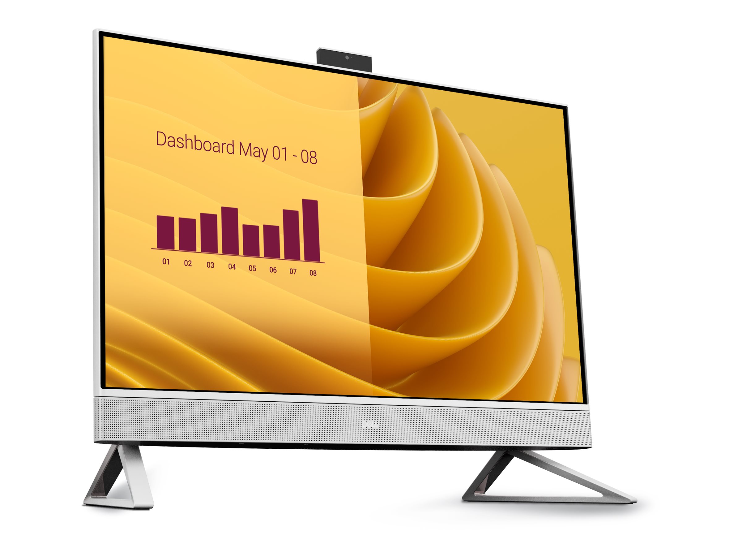 Dell EC27250 | Desktop | AIO | 27 " | Intel Core 7 | 150U | 32 GB | DDR5 | 2000 GB | Intel Graphics | US International | Windows 11 Pro | Warranty 36 month(s)