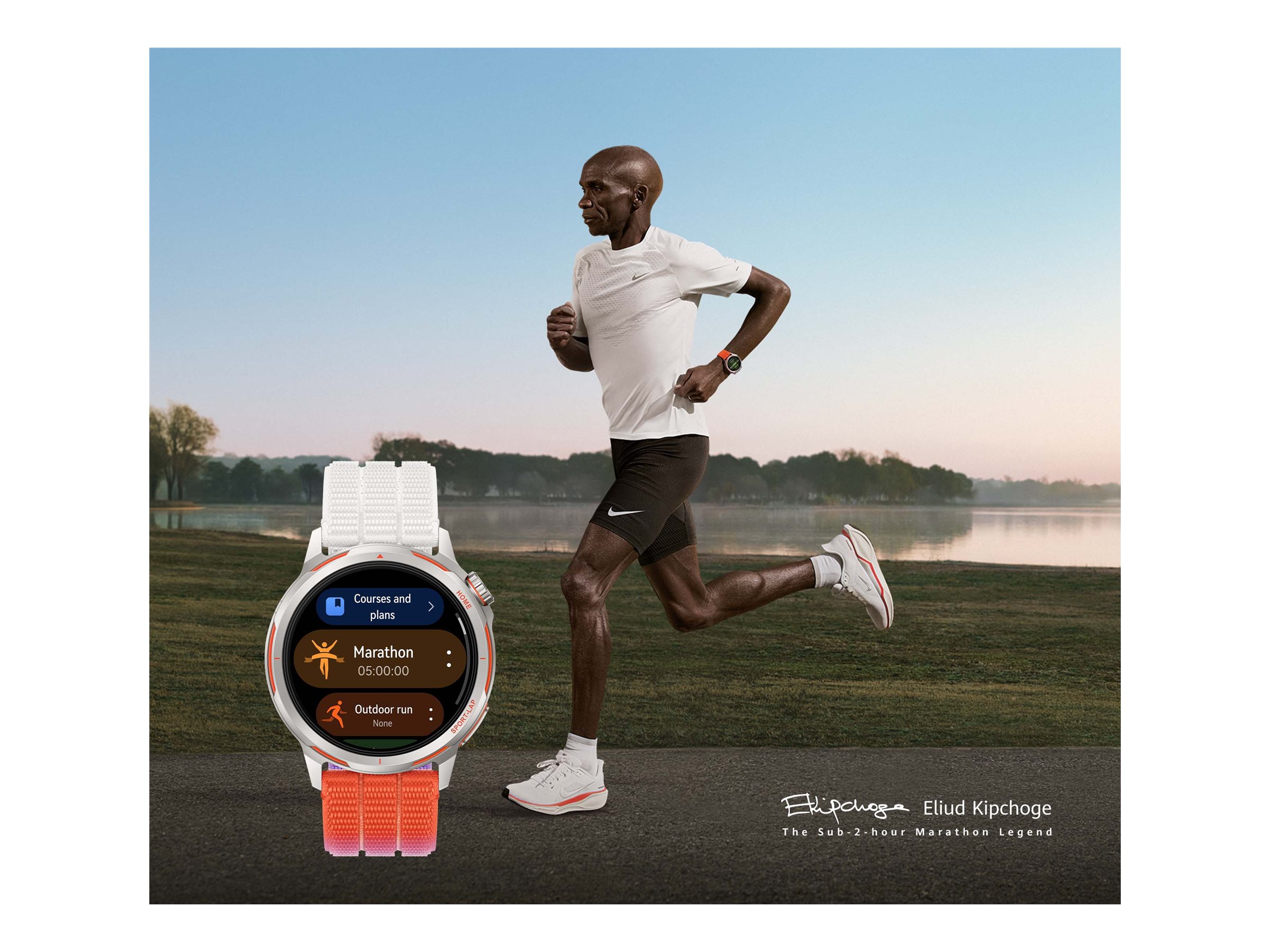 Huawei GT Runner 2 | Sport watch | AMOLED | GPS (satellite) | 1.32 inches | Waterproof | Dawn Orange