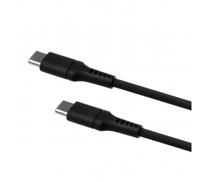 Fixed | Liquid Silicone Cable USB-C/USB-C | FIXDLS-CC05-BK