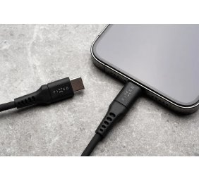 Fixed | Liquid Silicone Cable USB-C/USB-C | FIXDLS-CC05-BK