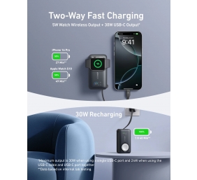 Anker MagGo Power Bank | 10000 mAh | Black Stone