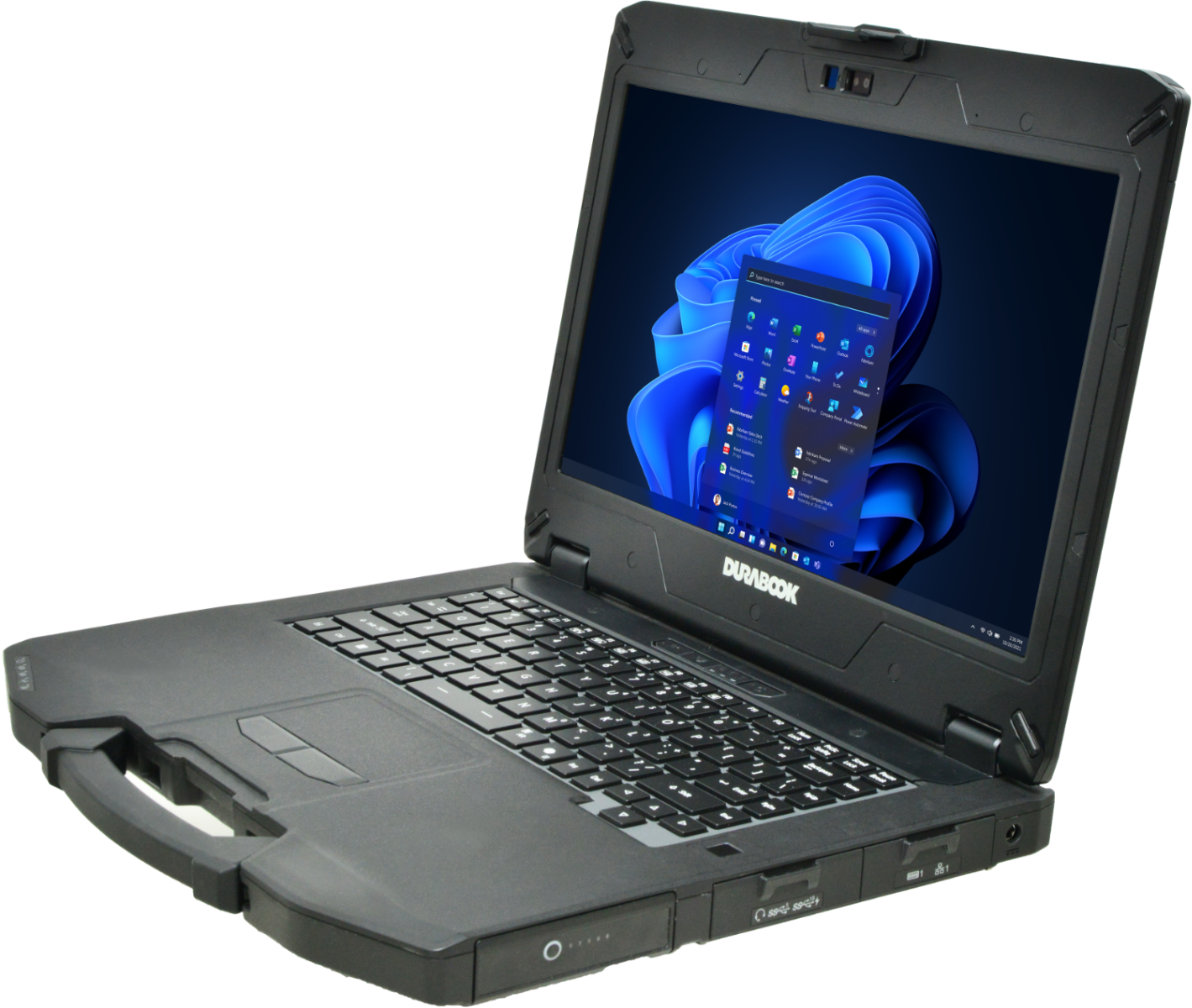 Durabook S14I Standard | Black | 14 " | FHD | IP53 | Intel Core Ultra 5 | 125U AI Boost | 16 GB | Solid-state drive capacity 256 GB | Intel Arc Graphics | Windows 11 Pro | Bluetooth version 5.4 | LTE | Keyboard language US | Keyboard backlit | Warranty 36
