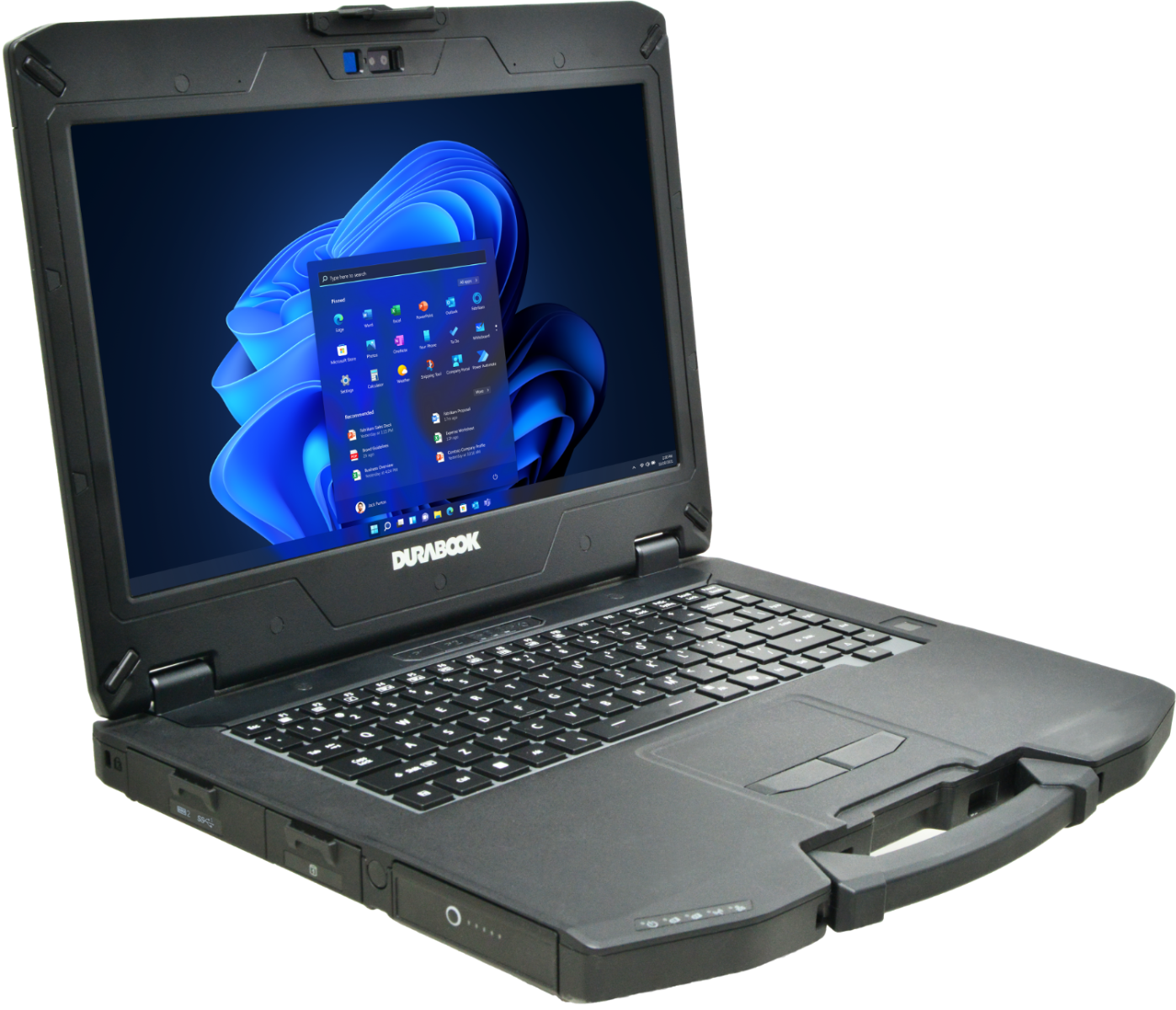 Durabook S14I Standard | Black | 14 " | FHD | IP53 | Intel Core Ultra 5 | 125U AI Boost | 16 GB | Solid-state drive capacity 256 GB | Intel Arc Graphics | Windows 11 Pro | Bluetooth version 5.4 | LTE | Keyboard language US | Keyboard backlit | Warranty 36