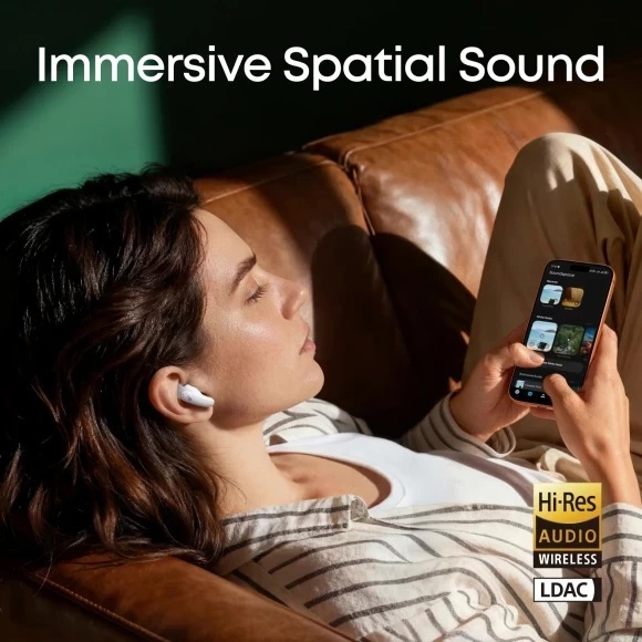 Anker Soundcore Earbuds | Liberty | Bluetooth | Semi-in-ear | Microphone | White | Noise canceling | Wireless