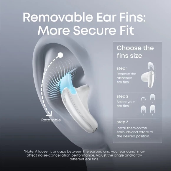 Anker Soundcore Earbuds | Liberty | Bluetooth | Semi-in-ear | Microphone | White | Noise canceling | Wireless