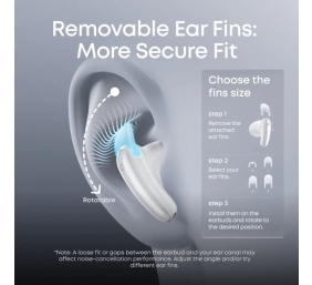 Anker Soundcore Earbuds | Liberty | Bluetooth | Semi-in-ear | Microphone | White | Noise canceling | Wireless